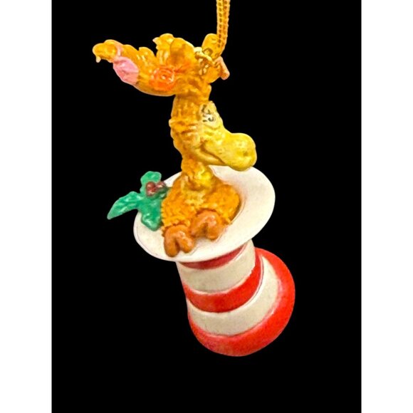 Kurt Adler Dr. Seuss Set of 3 The Cat In The Hat Movie 2003 Holiday Ornaments - Picture 5 of 11